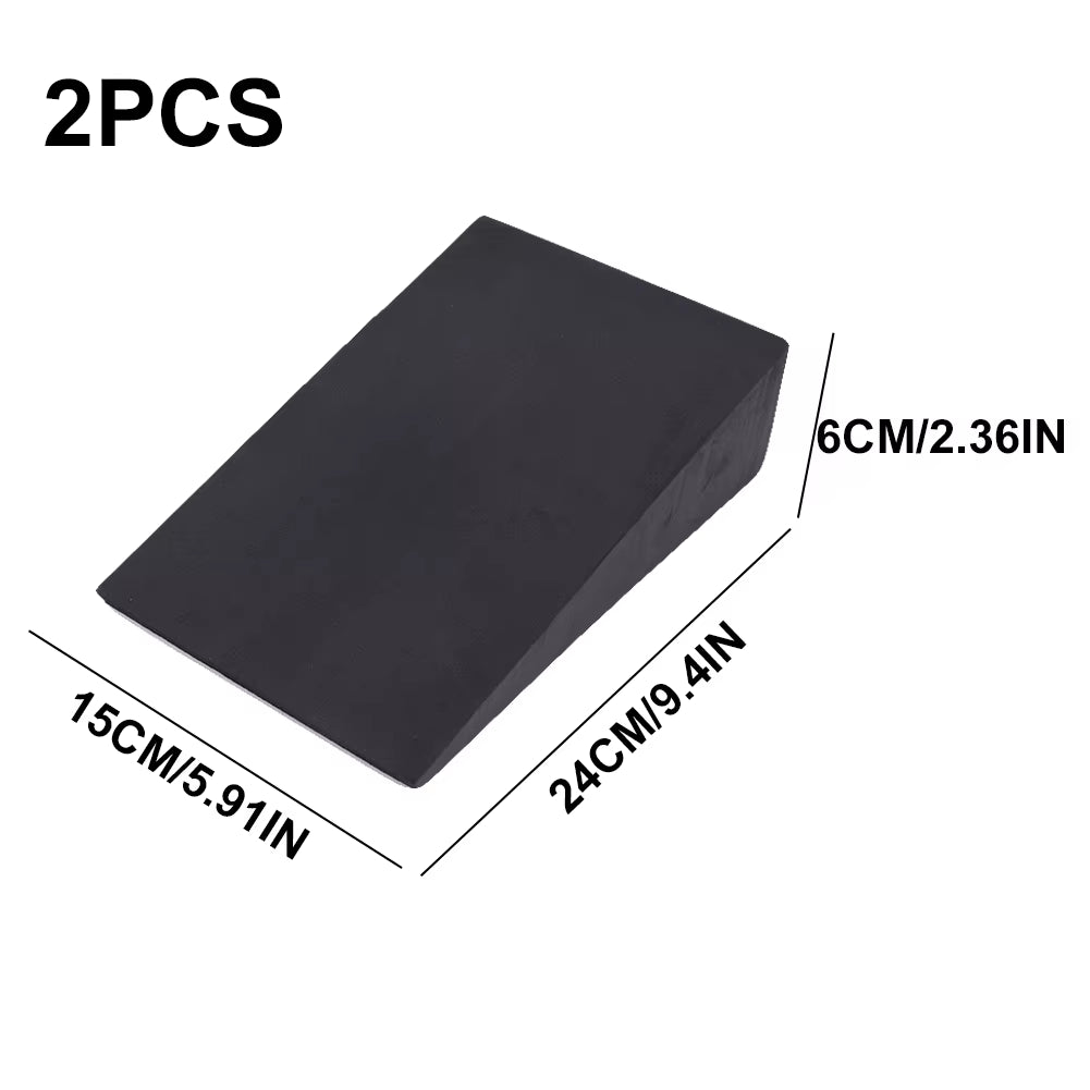 1/2Pcs Yoga Wedge Blocks Stretch Slant Boards Lightweight Squat Ramp Wedge Wrist Lower Back Support for Exercise Gym Fitness