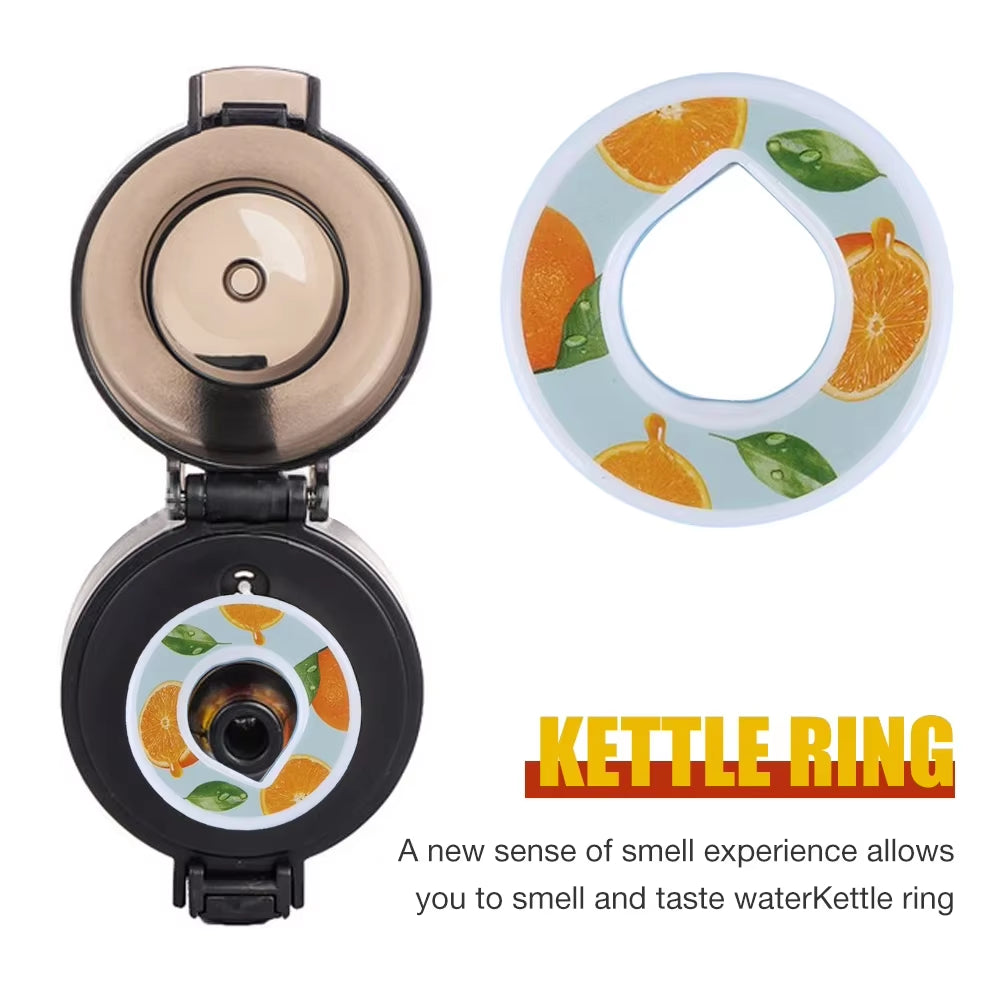 Flavored Water Bottle with 7 Flavour Pods Air Water up Bottle Frosted Black 650Ml Air Starter up Set Water Cup for Camping Sport