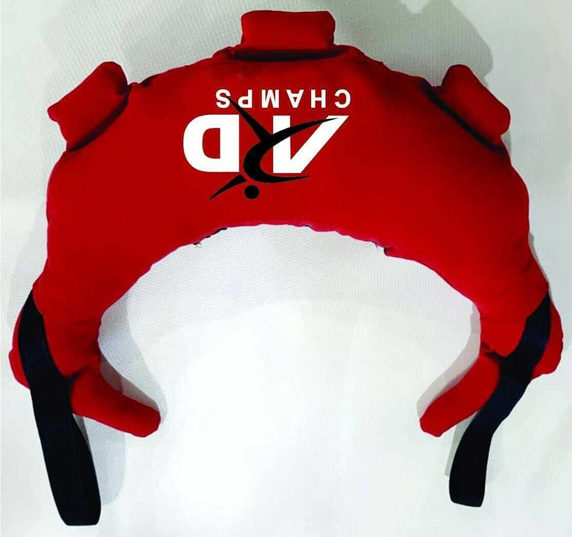 Ard-Champs Fitness Gym Training Workout Sand Bag Bulgarian Canvas 5-28 KG RED