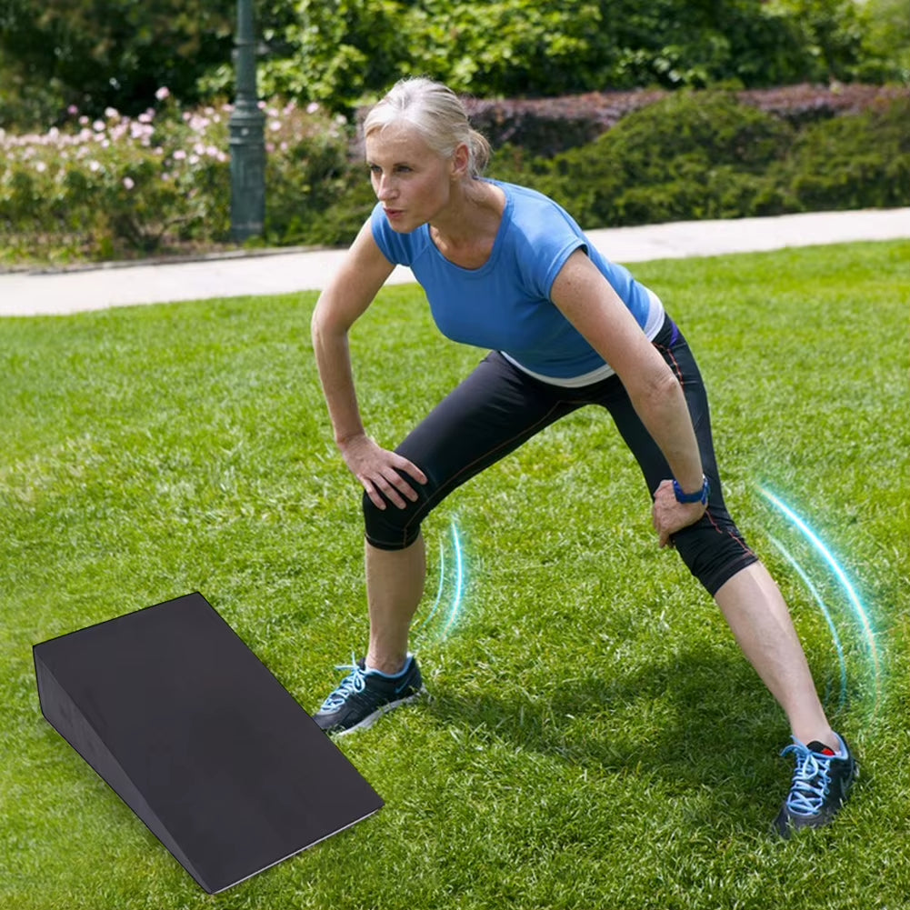 1/2Pcs Yoga Wedge Blocks Stretch Slant Boards Lightweight Squat Ramp Wedge Wrist Lower Back Support for Exercise Gym Fitness