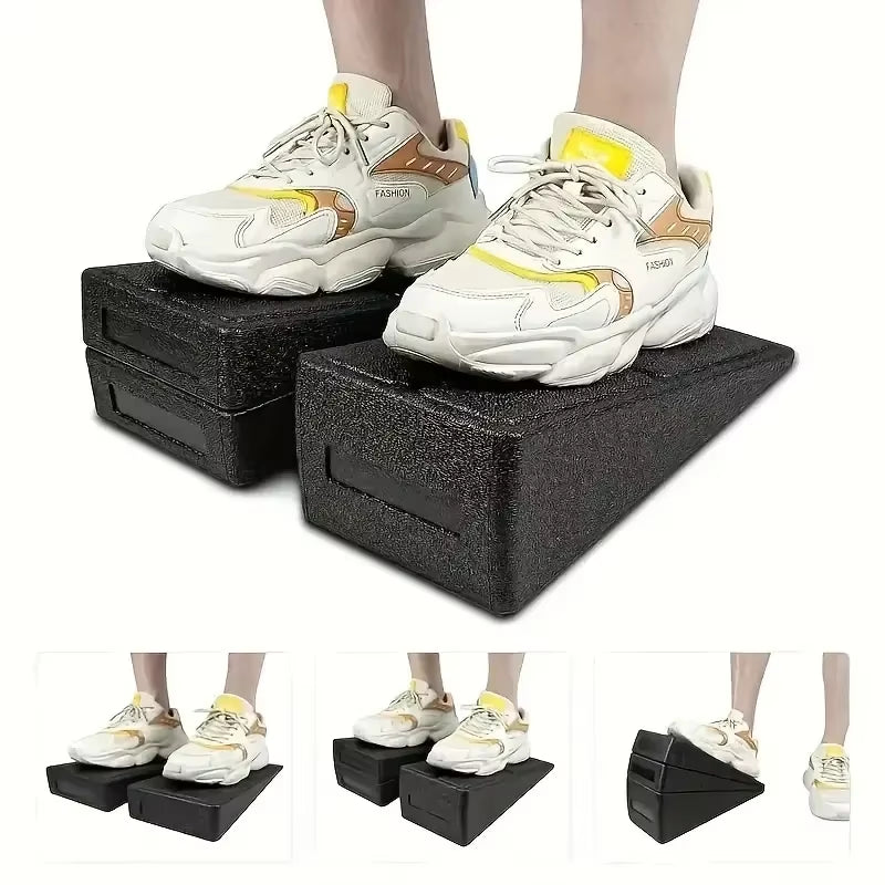 3Pcs Yoga Wedge Stretch Slant Boards Adjustable Bricks Squat Wedge Blocks for Exercise Gym Fitness Yoga Accessories Pilates Ring