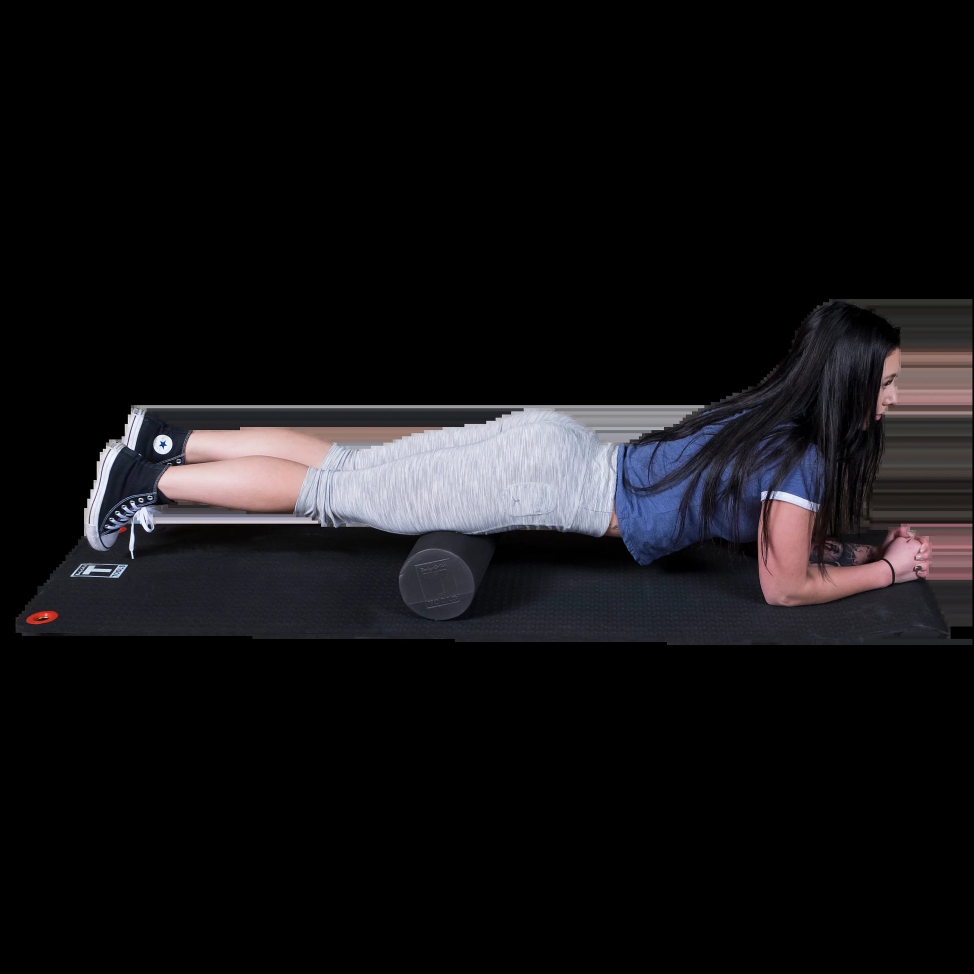 - Premium Full Foam Roller, Black, 18 (BSTFRP18F)