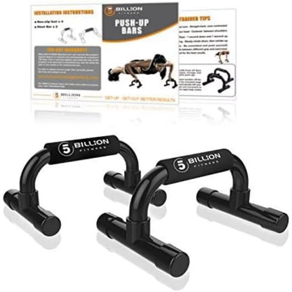 Push up Bars,5Billion Strength Training Push up Handle,Portable Calisthenics Bar for Home Gym Workout, Pushup Bar Calisthenics E