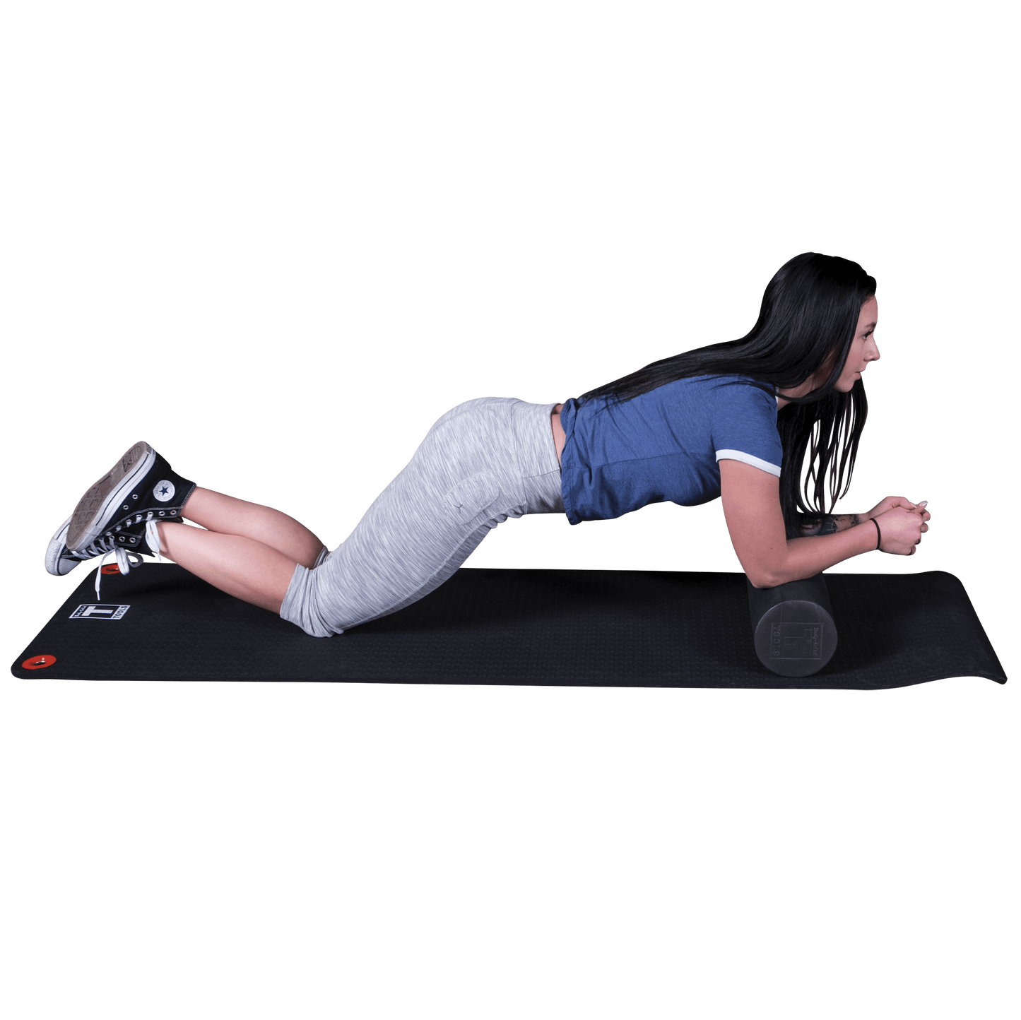 - Premium Full Foam Roller, Black, 18 (BSTFRP18F)