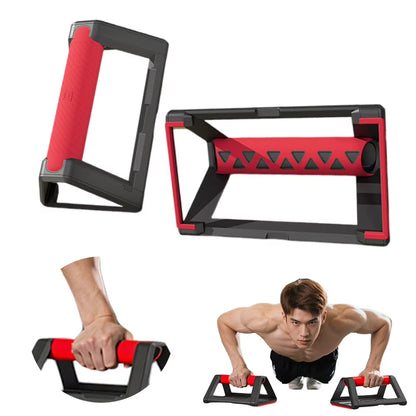 2Pcs Push-Up Stand Workout Stands Non Slip Push-Up Bracket Heavy Duty Push Ups Rack Ergonomic for Fitness Strength